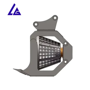 High-Flow ISO Approved Sieve Bucket Rotary Soil Separator Bucket for Material Classification