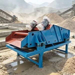 High Frequency Dewatering Screen for Sand Gold Concentrate Dewatering and Desliming