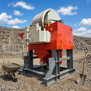 High Gradient Wet Magnetic Separator for Silica Sand Iron Removal and Quartz Purification