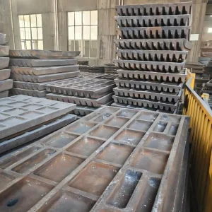 High Hardness Jaw Crusher Spare Parts Jaw Plate Wear Resistant Mining Machinery Parts Jaw Crusher Wearing Components