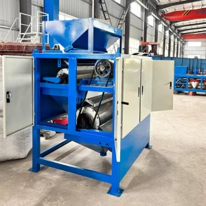 High Intensity Dry Separation Machine for Tin Tungsten Sand Double Roller Magnetic Separator