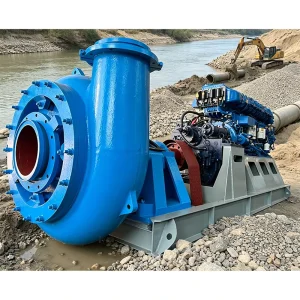 High Lift Gravel Pump for Long Distance Tailings Transporting