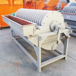 High Magnetic Field Intensity Wet Drum Magnetic Separator Iron Sand and Hematite Ore Separating Machine