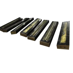 High Manganese Mn13Cr2 Mn18Cr2 Mn22Cr2 Impact Crusher Parts Blow Bar