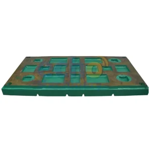 High Manganese Mn18Cr2 C125 Mining Crusher Wear Parts Jaw Plate for Quarry Industry