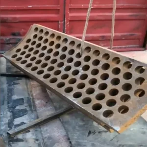 High Manganese Screen Plate for PC300x200 Wear Resistant Crusher Sieve Plate