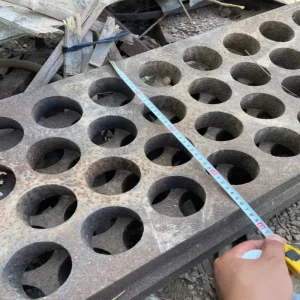 High Manganese Screen Plate for PCZ1820 Heavy Duty Hammer Crusher Wear Parts