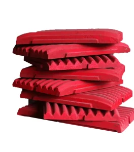 High Manganese Steel Casting Foundry PE600x900 Jaw Plate ISO9001 Certified Mining Machine Wear Parts