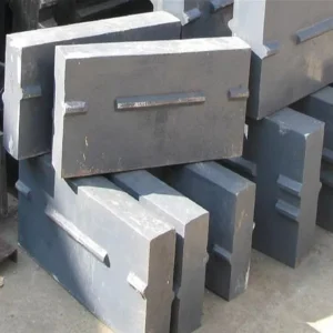 High Manganese Steel Casting Impact Crusher Spare Parts Blow Bar Hammer Plate Ore Mining Stone Crushing Plant