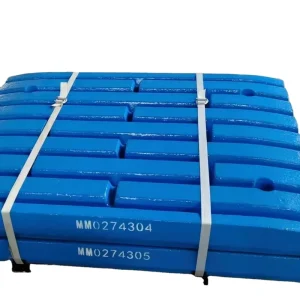 High Manganese Steel Casting Jaw Crusher Jaw Plate MM0274304 Jaw Tooth for Ore Mining