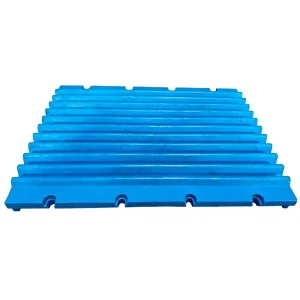 High Manganese Steel Casting Jaw Plate Fixed and Swing Jaw for Jaw Crusher Ore Mining Wear Parts