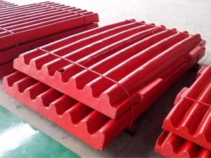 High Manganese Steel Casting Jaw Plate High Wear Resistant Jaw Crusher Spare Parts for Energy & Mining Industry