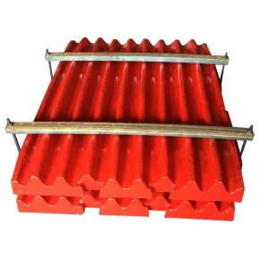 High Manganese Steel Casting Jaw Plate Jaw Crusher Liners Wear Parts ISO9001 Certified for Mining Machines