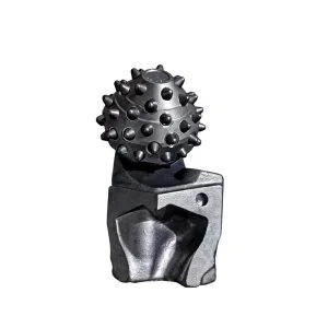 High Manganese Steel Casting Tricone Single Roller Rock Bit Rotary Excavation Trenchless Spinning Digging Mining Machine Parts