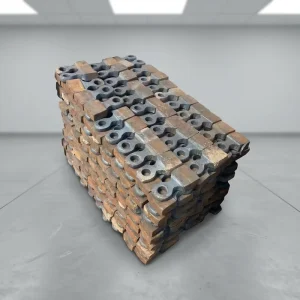 High Manganese Steel Hammer Crusher Hammer Head Wear Resistant Spare Parts for Granite Coal Ore Mining Rock Crushing