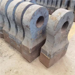 High Manganese Steel Heavy Duty Mining Stone Crusher Machine Hammer Mill Spare Parts Alloy Hammer Head Casting Parts 1000kg TX