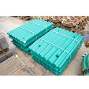 High Manganese Steel Jaw Crusher Plate Cast Ore Mining Processing Mining Machine Parts