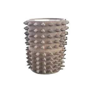High Manganese Steel Mining Machine Parts Roller Crusher Accessories for Ore Processing Castings