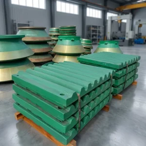 High Manganese Steel Mn13Cr2 Casting Jaw Plate for Ore Mining Jaw Crushers Chromium Mining Machinery Parts Yiwei Brand