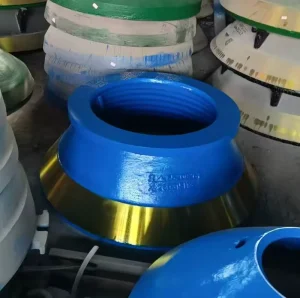 High Manganese Steel Mn18Cr2 Cone Crusher Parts Bowl Liner Concave and Mantle for GP200 GP300 GP500