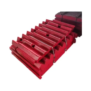 High Manganese Steel Replacement Jaw Plate N11934485 for Jaw Crusher Casting Processing Type