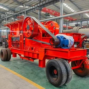 High Output Iron Ore Jaw Crusher Bauxite Mobile Rock Crusher Lead Zinc Ore Mobile Jaw Crusher