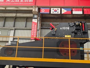 High Performance CI1316 Impact Crusher 100-350t/h Capacity AC Motor Hydraulic Device Medium Hardness/Low Abrasion Stone