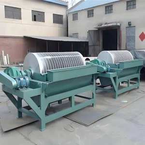 High Performance Gold Ore Magnetic Separator High Gradient Magnetic Drum Separator for Sale