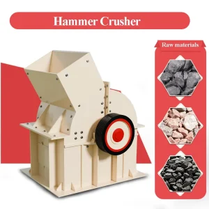 High Performance Gravel Stone Dust Crushing Machine Hammer Crusher Breaker Machine in Gold Ore and Other Mineral Materials