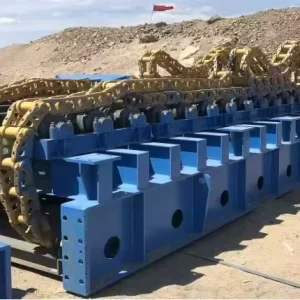 High Performance Heavy Duty Electric Apron Plate Feeder 1500t h for Ore Crushing