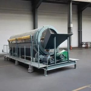 High Performance Mini Trommel Sand Screen Gold Mining Mobile Mineral Separator Spiral Separator Filter Vibrating Automatic Motor