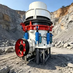 High Performance Multi Cylinder Hydraulic Cone Crusher Machine with Motor & Gearbox High Capacity 12-40t/h for Mining & Quarry