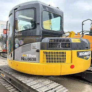 High Performance Quick Delivery Komatsu PC78US Low Working Hours 7 Ton Reliable Original Engine Used Excavator
