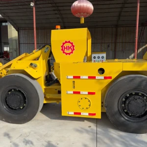 High Performance Rear View Camera Ensures Smooth Underground Loader Work