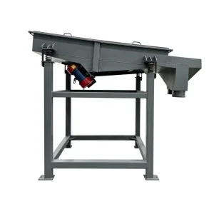 High Precision Low Noise Linear Vibrating Screener Chemical Granule Solid Liquid Dewatering Screening Equipment