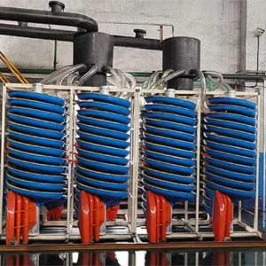 High Precision Mining Equipment Spiral Separator Machine for Gold Sand Ore Processing Plant