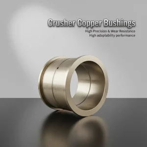 High Precision Mining Machinery Spare Parts Bushing Liner Bronze Crusher Sleeve ISO 9001 Certified