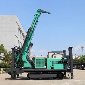 High Precision RC Gas Lift Core Drilling Rig Diesel Powered Pump Max 350m Depth Portable Mining Geotechnical Engineering