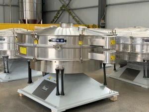 High Precision Rotary Vibrating Separator Gearbox Powder Sieve Equipment Filter Vibrating Tumbler Screen Machine for Chemicals