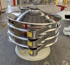 High Precision Ultrasonic Vibrating Sieve for 200 500 Mesh Fine Powder Anti Clogging Stainless Steel Circular Separator