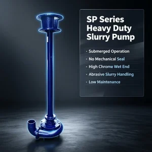 High Pressure 0.5 hp Vertical Slurry Pump Wear resistant Large Flow Mud Suction Pump for Wastewater Oem Supported