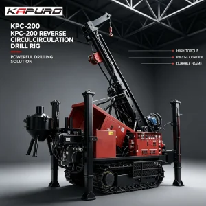 High Pressure Depth Mineral Prospecting Mining Drill Equipment Reverse Circulation Drilling Rig