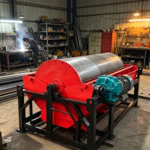 High Quality High Magnetic Separator Machine for Mining Processing Featuring Core Motor Component