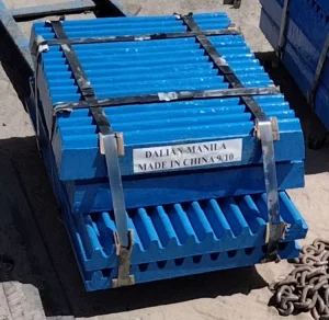 High Quality Jaw Crusher Wear Spare Parts Bowl Liner Movable Fixed Jaw Plate Ore Mining High Manganese Steel Casting