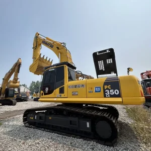 High Quality Original Japanese Komatsu PC350 Used Crawler Excavator 35ton Hydraulic Earthmoving Mining Machine Good Condition