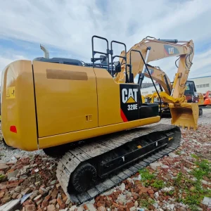 High Quality Original Second Hand Cat320e Series 20ton Crawler Cat320E Used Excavator with Parts for Sale with Engine Motor Core