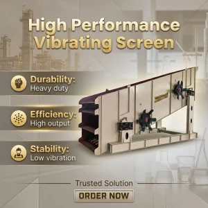 Manufacturer Circular Vibrating Screen Solid and Liquid Separation Equipment Mining Machinery