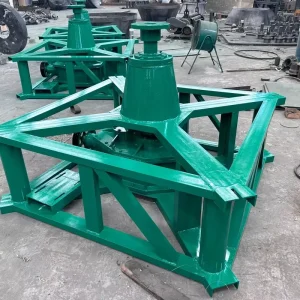 High Quality Stainless Steel Wet Pan Mill Parts Reducers Grinding Discs & Grinding Wheels with Casting for Gold Ore Processing