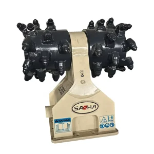 High Quality Steel Hydraulic Drum Cutter Excavator Rotary Cutter Attachment for Crawler Excavator Rock Concrete Milling