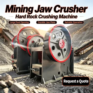High Quality and Advanced Performance Crushed Stone Jaw Crusher Is Suitable for Mining and Construction Operations